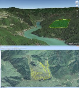 山林の見える化